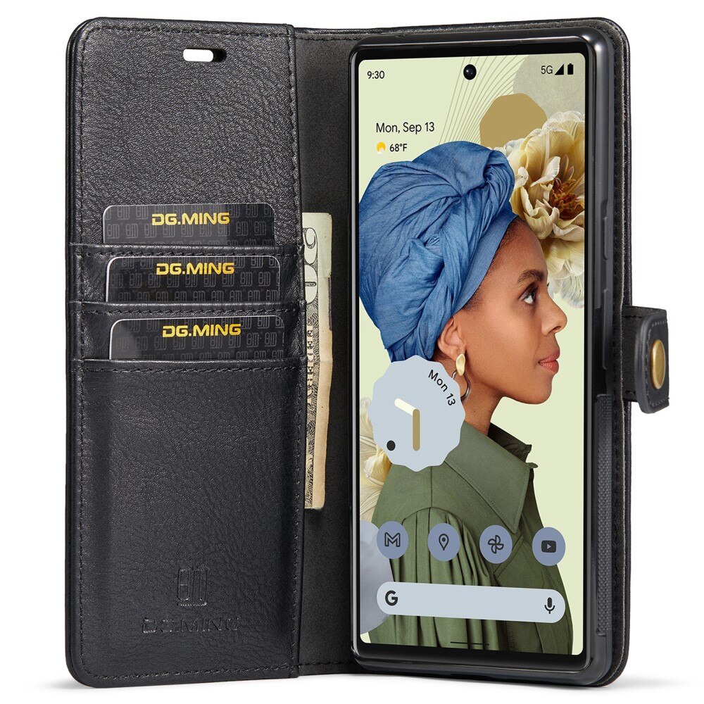 Étui portefeuille Magnet Wallet Google Pixel 6 Pro, Black