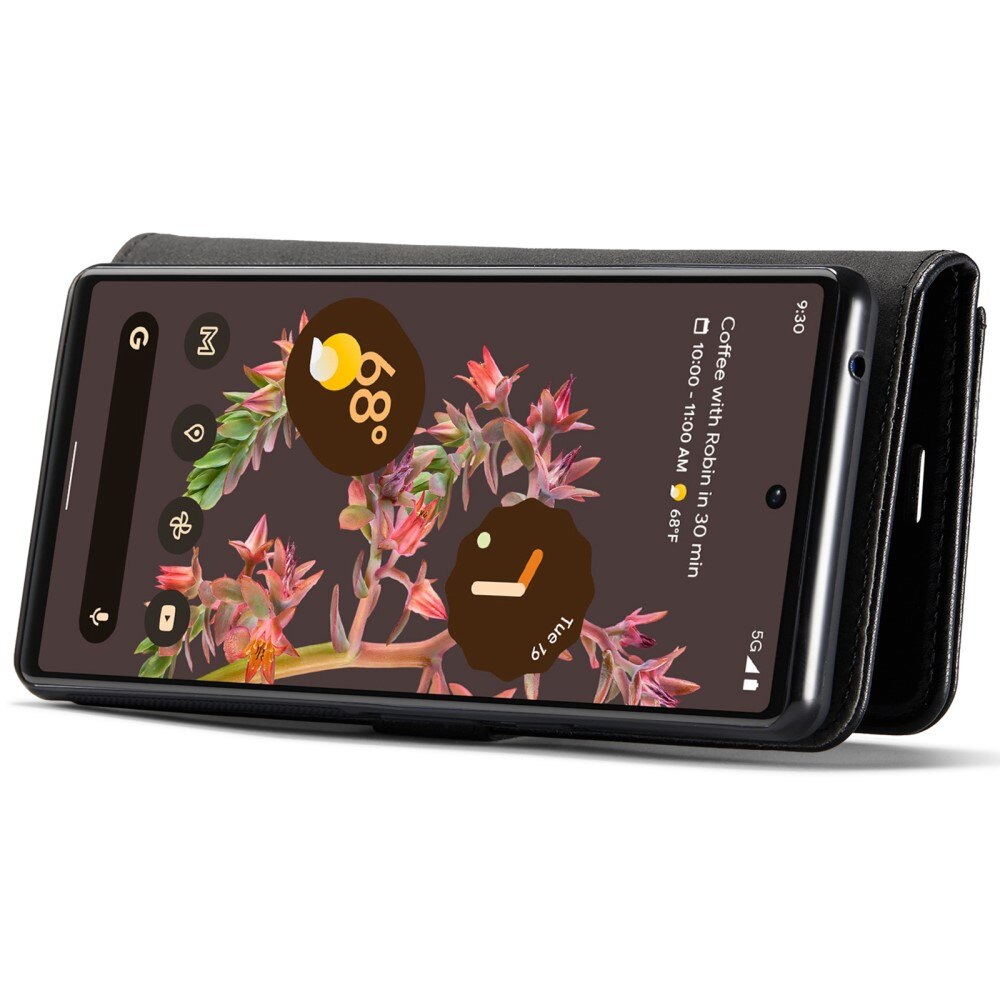 Étui portefeuille Magnet Wallet Google Pixel 6, Noir