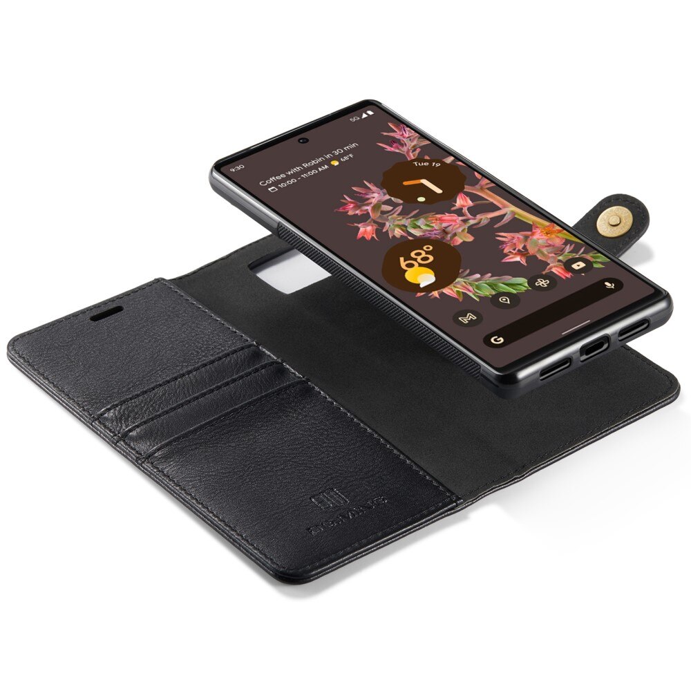 Étui portefeuille Magnet Wallet Google Pixel 6, Noir