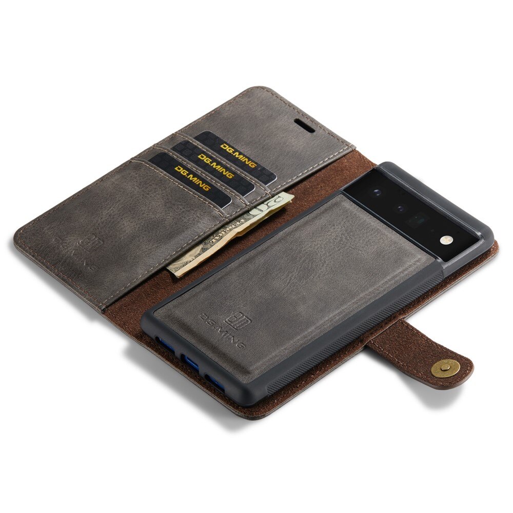 Étui portefeuille Magnet Wallet Google Pixel 6 Brown