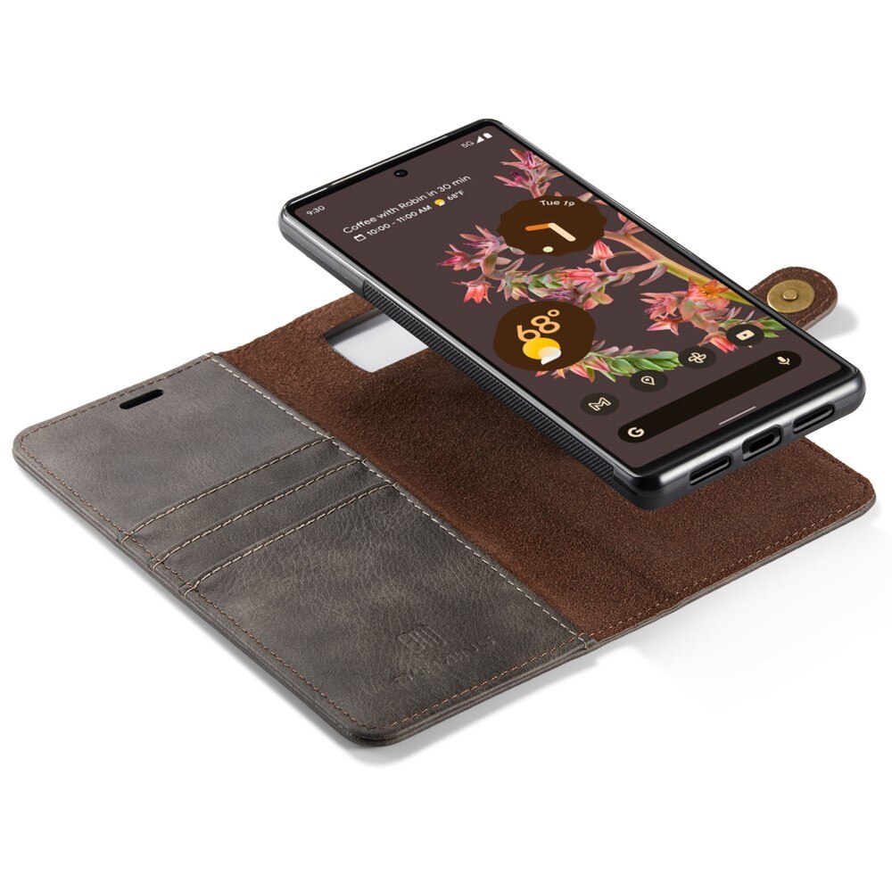 Étui portefeuille Magnet Wallet Google Pixel 6 Brown