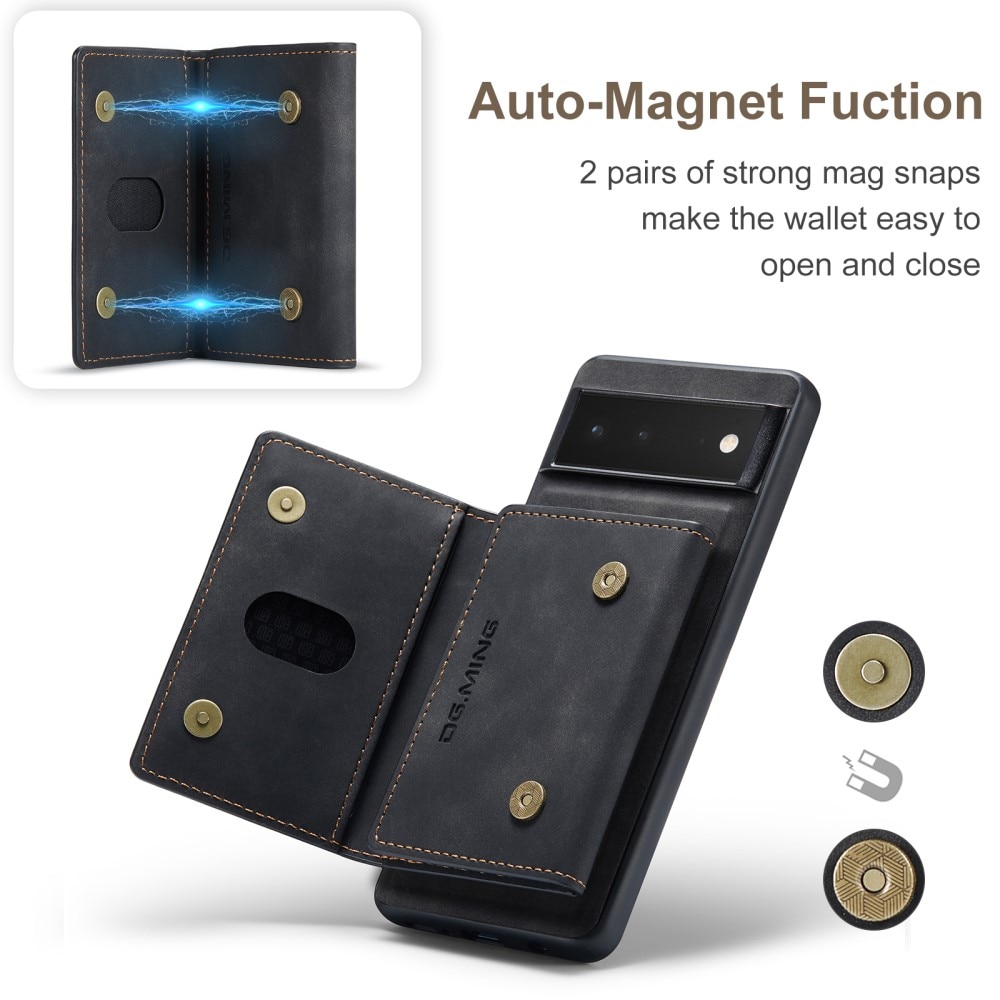 Coque Magnetic Card Slot Google Pixel 6 Black
