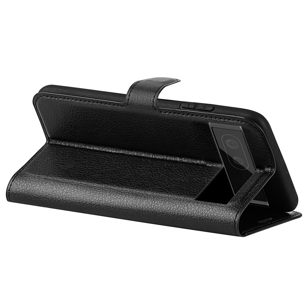 Coque portefeuille Google Pixel 7, Noir