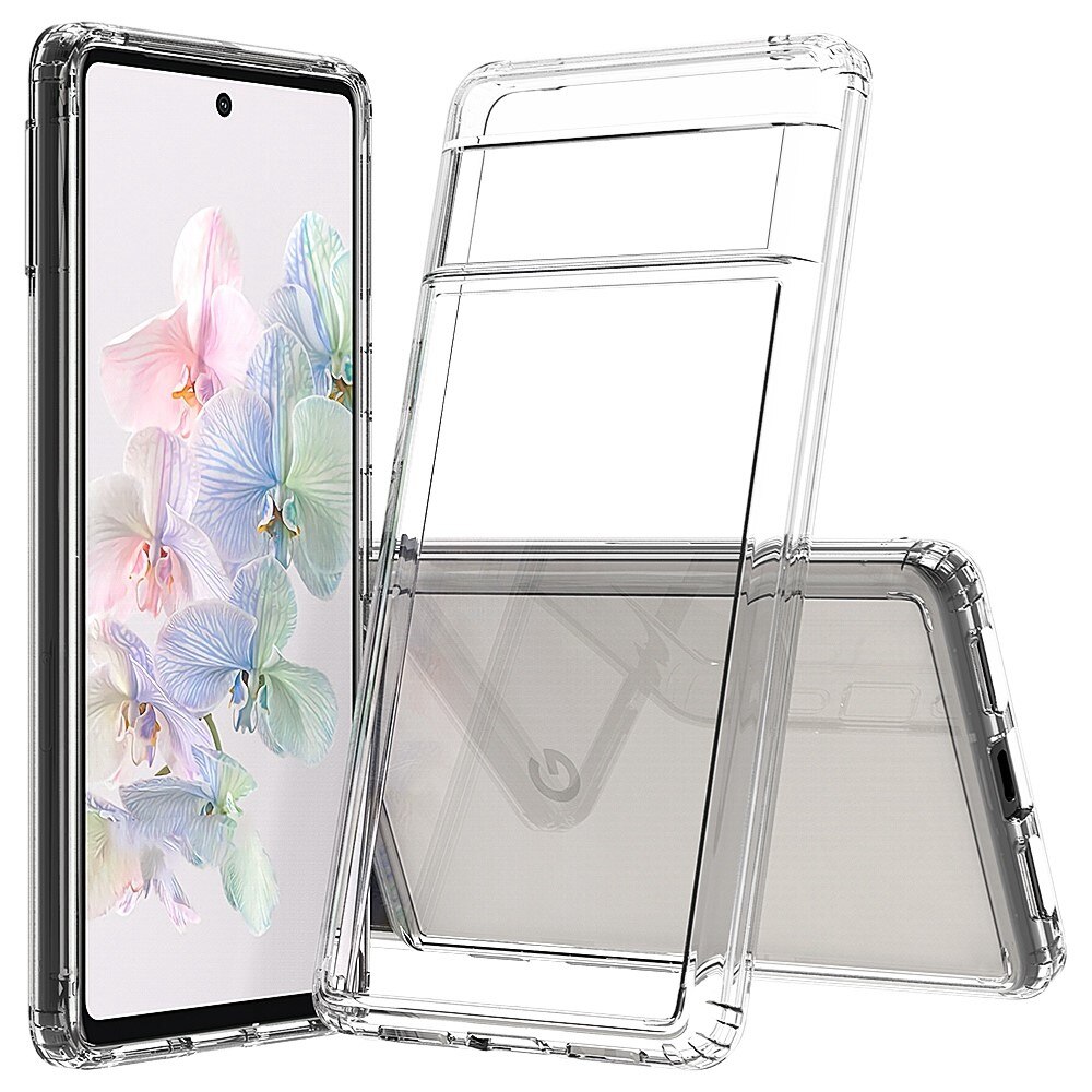 Coque hybride Crystal Hybrid pour Google Pixel 7, transparent