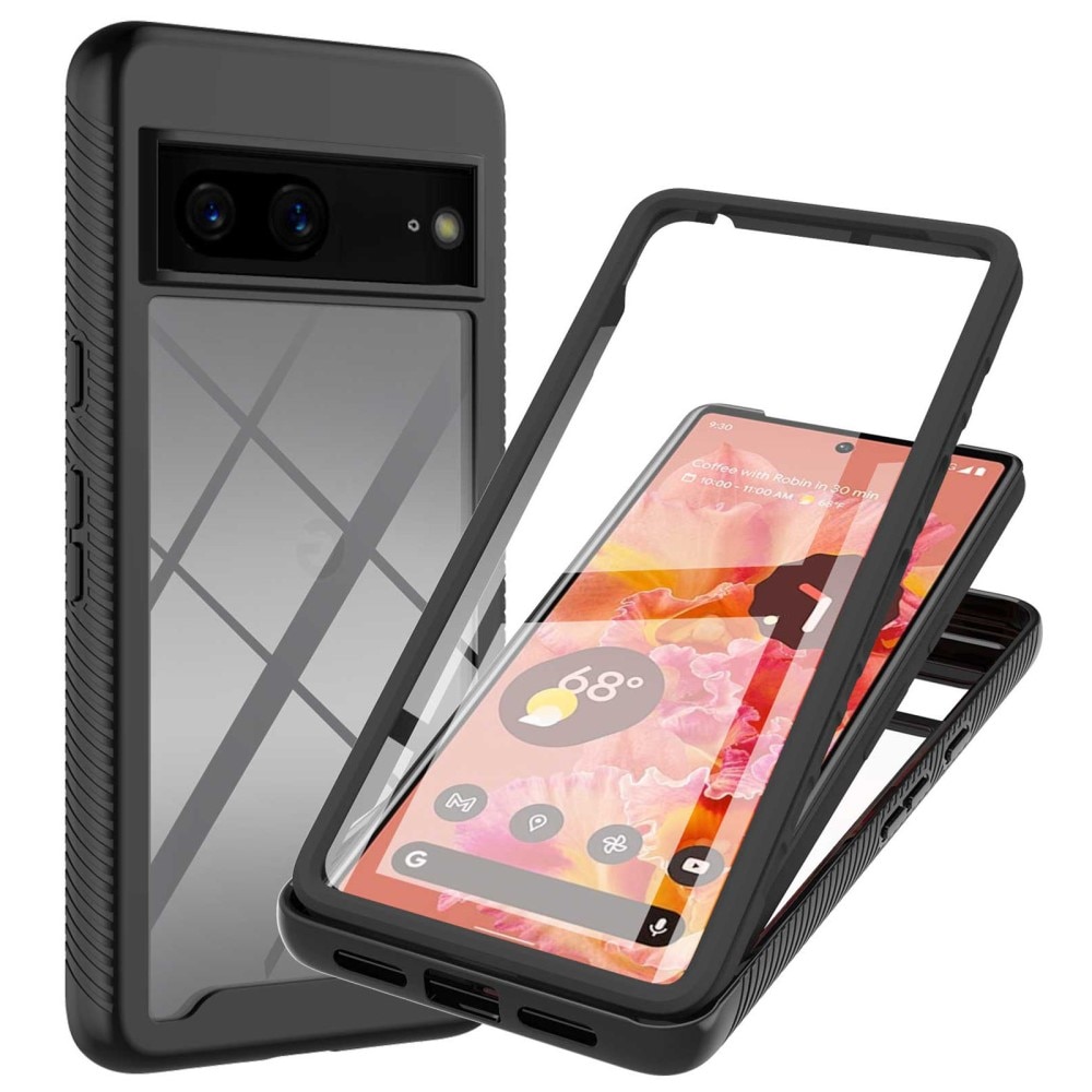 Coque Full Protection Google Pixel 7, Noir