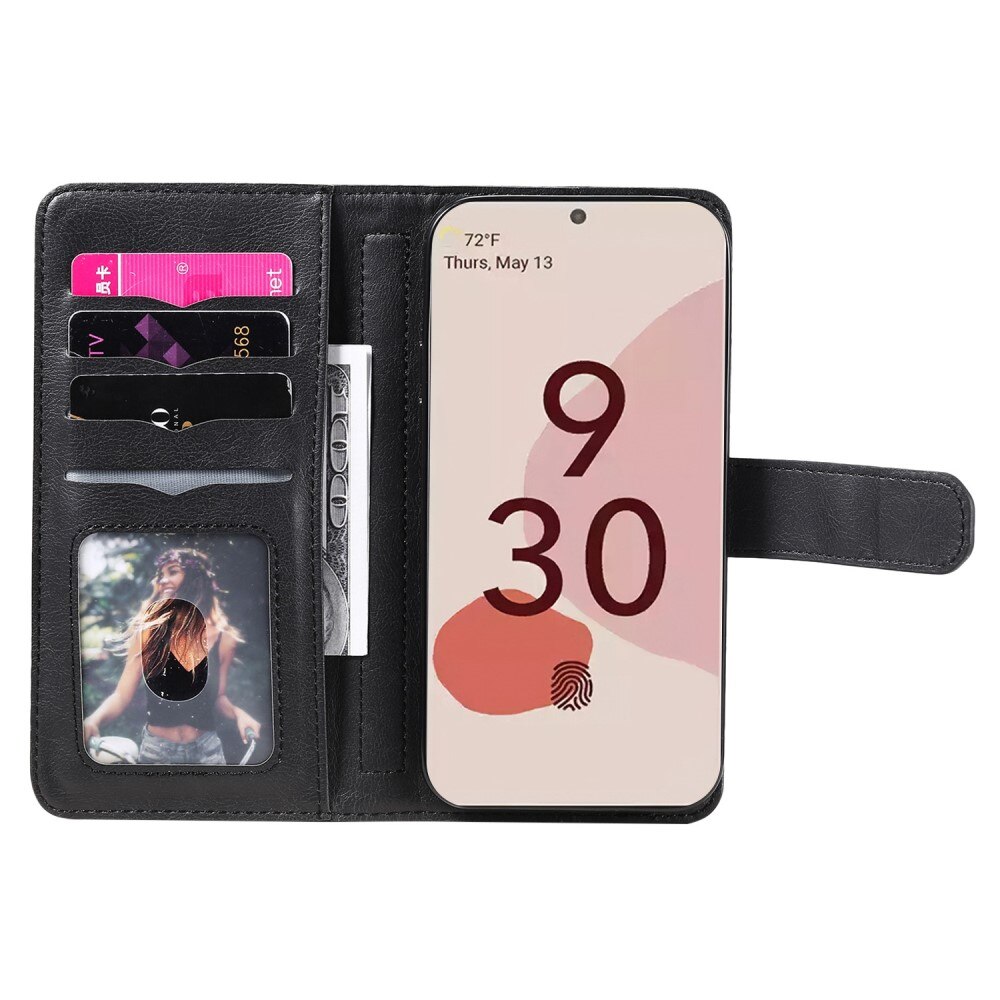 Coque portefeuille Multi-slot Google Pixel 7 Pro, noir