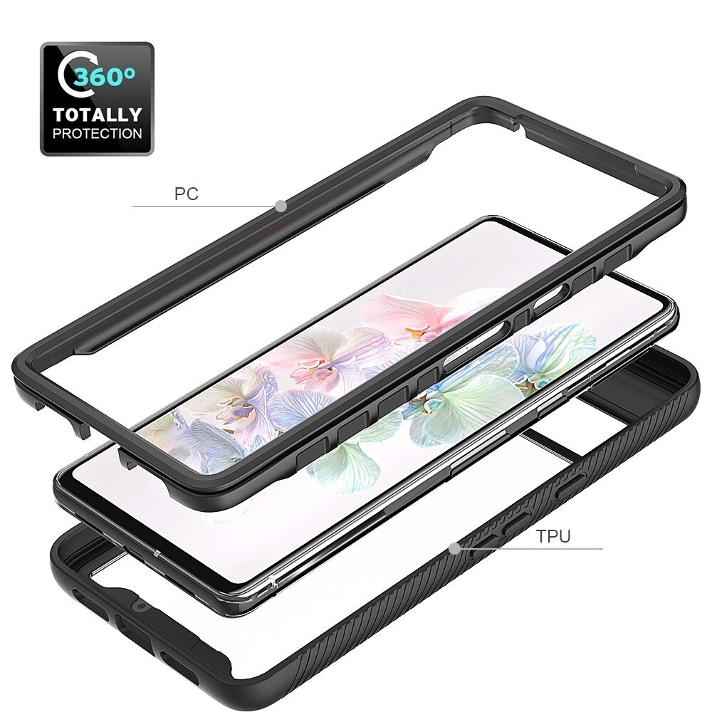 Coque de couverture complète Google Pixel 7, Noir