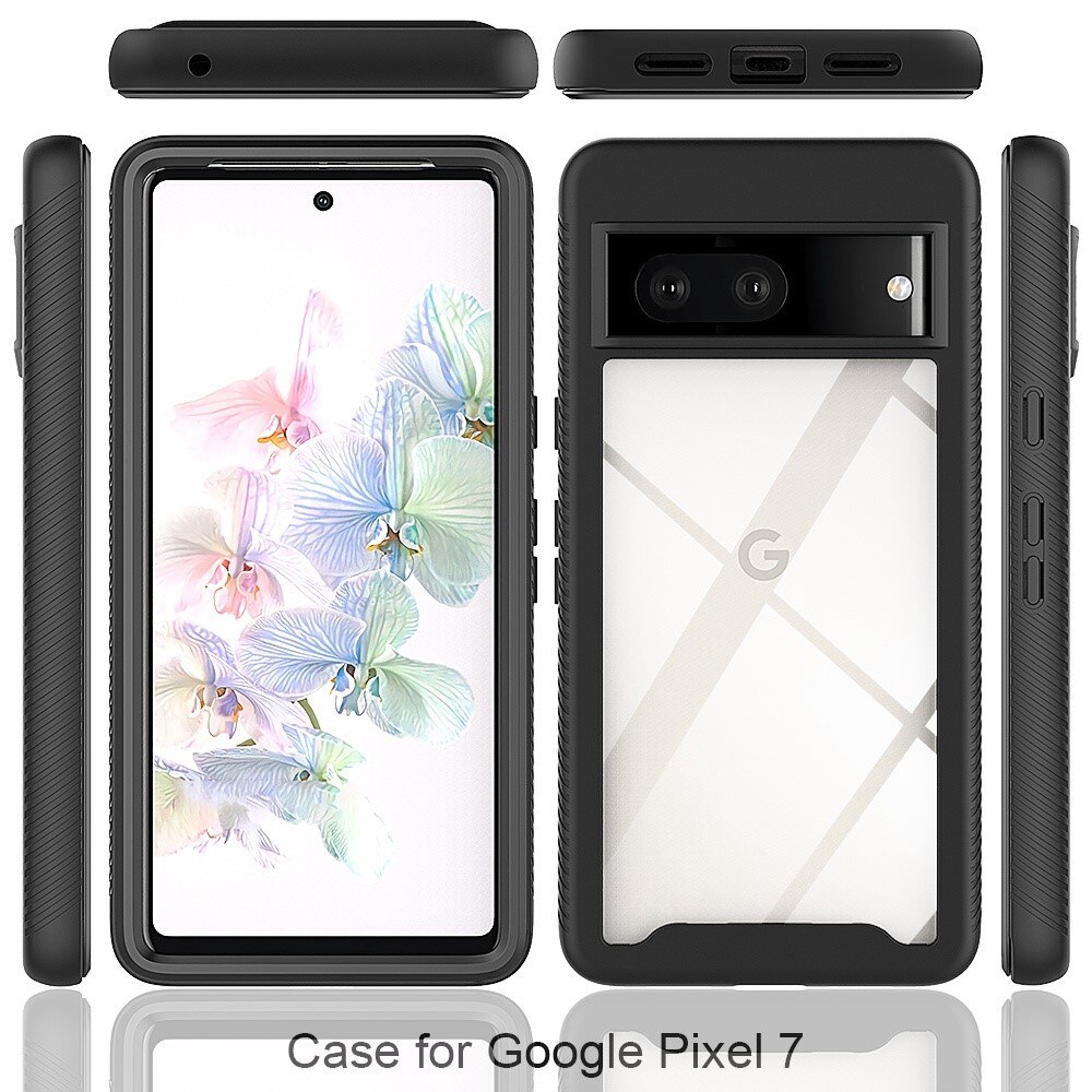 Coque de couverture complète Google Pixel 7, Noir