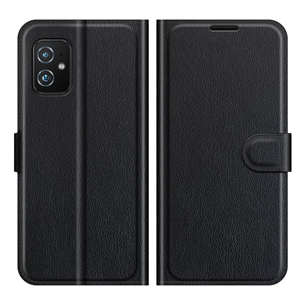 Coque portefeuille Asus ZenFone 8 Noir