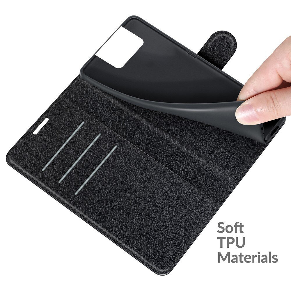 Coque portefeuille Asus ZenFone 8 Flip, Noir