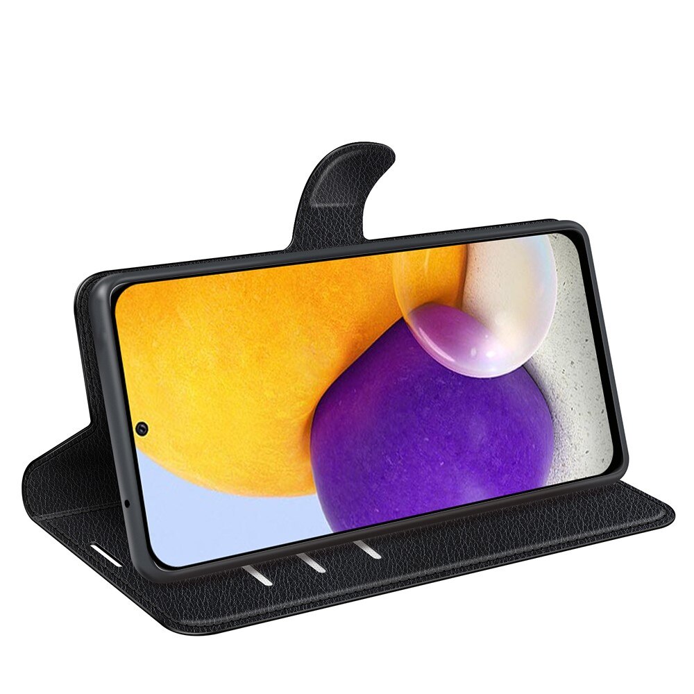 Coque portefeuille Samsung Galaxy A73 5G, Noir