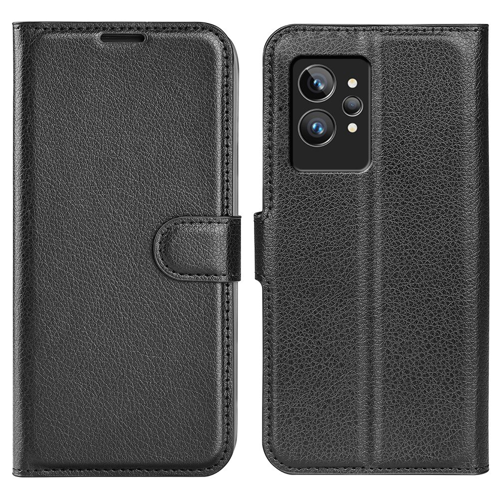 Coque portefeuille Realme GT 2 Pro Noir