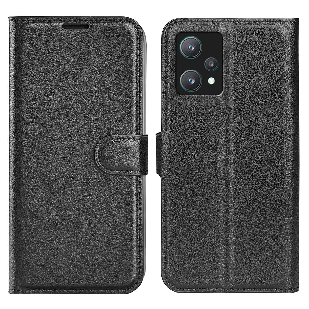 Coque portefeuille Realme 9 Pro Noir