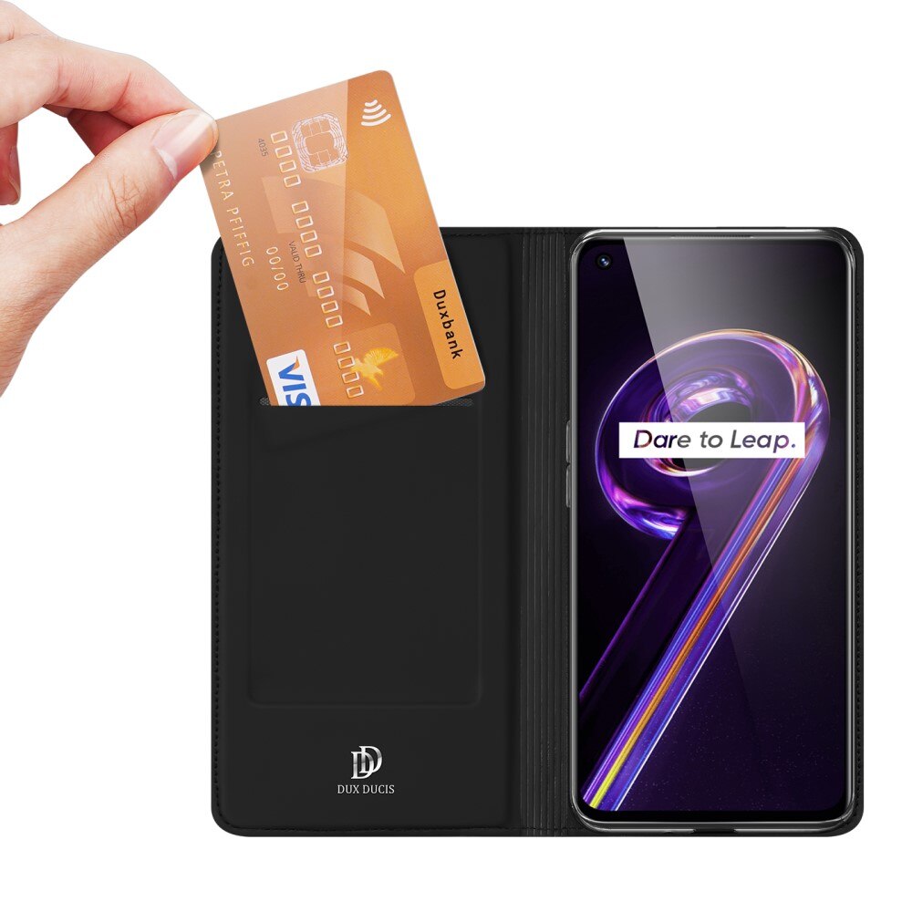 Étui portefeuille Skin Pro Series OnePlus/Realme OnePlus Nord CE 2 Lite 5G/9 Pro, Noir