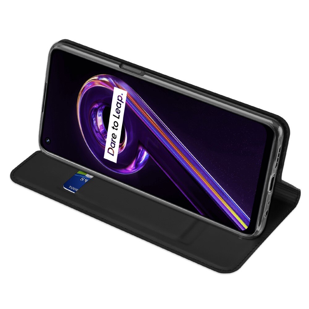 Étui portefeuille Skin Pro Series OnePlus/Realme OnePlus Nord CE 2 Lite 5G/9 Pro, Noir