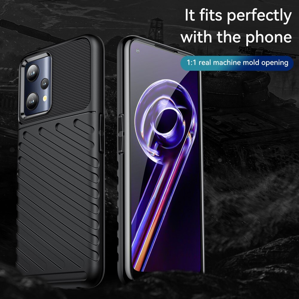 Coque Thunder TPU Realme/OnePlus 9 Pro/Nord CE 2 Lite 5G Noir