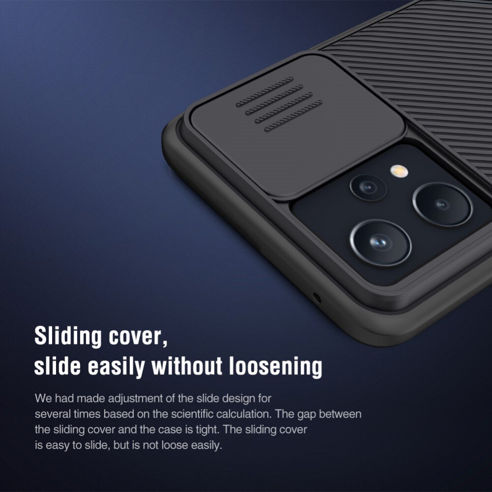 Coque CamShield Realme 9 Pro Plus, Noir