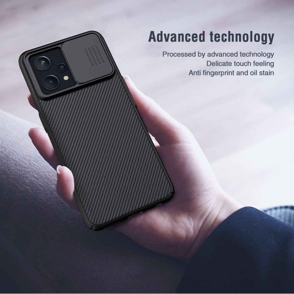 Coque CamShield Realme 9 Pro Plus, Noir