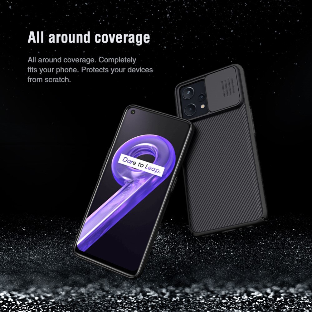 Coque CamShield Realme 9 Pro Plus, Noir