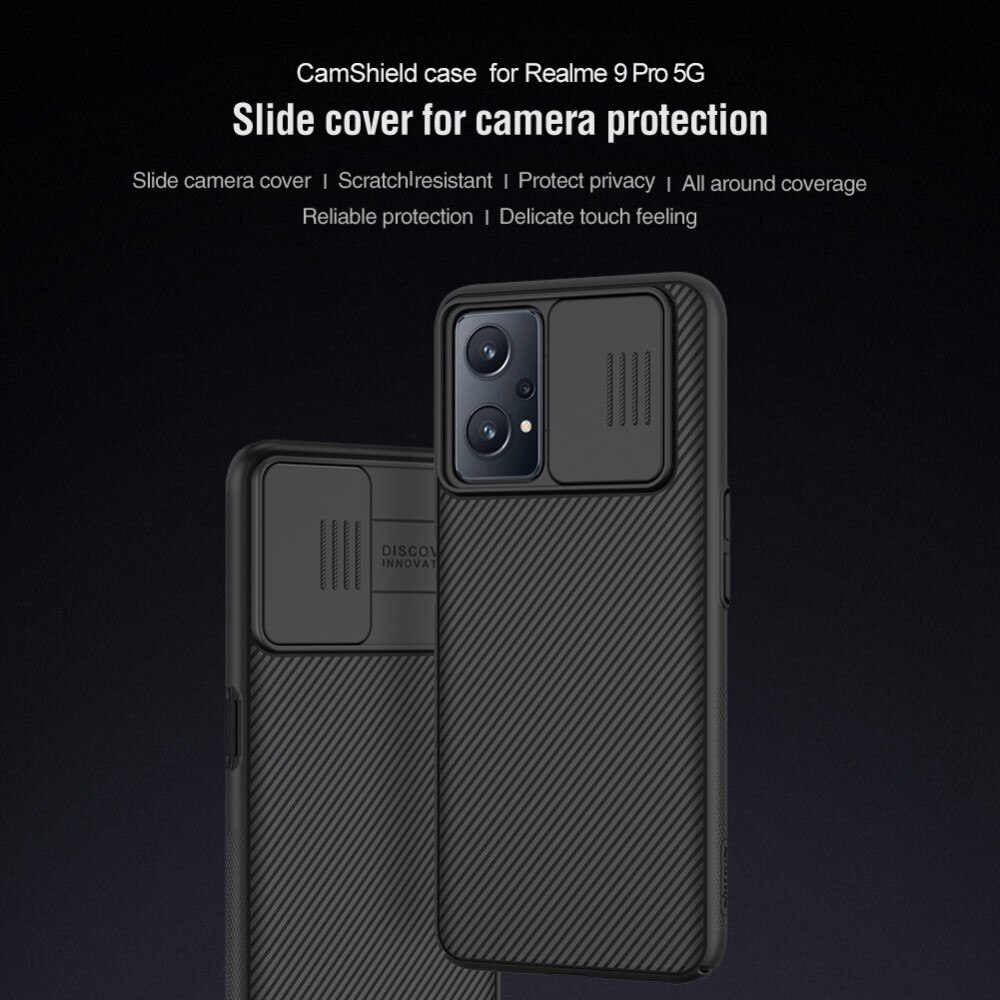 Coque CamShield Realme 9 Pro Noir