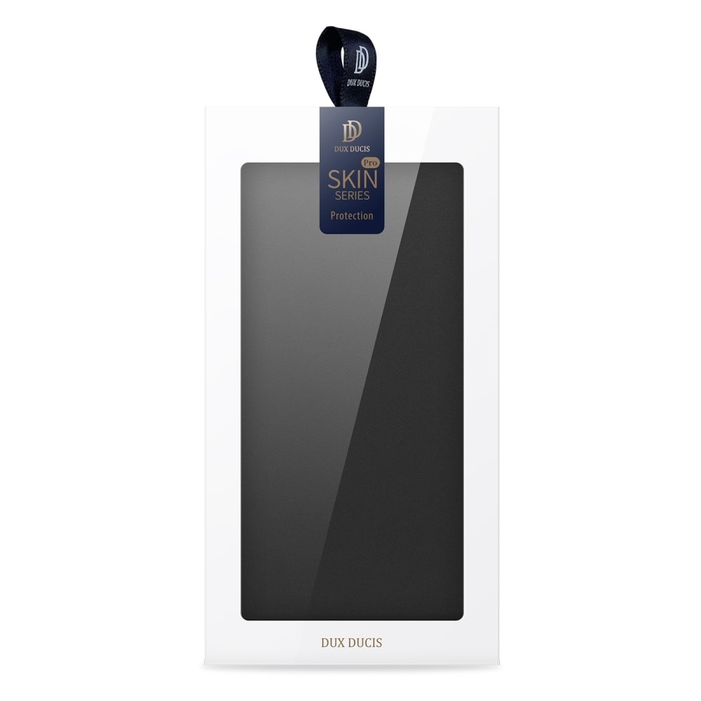 Étui portefeuille Skin Pro Series Realme GT 2 Pro, Noir