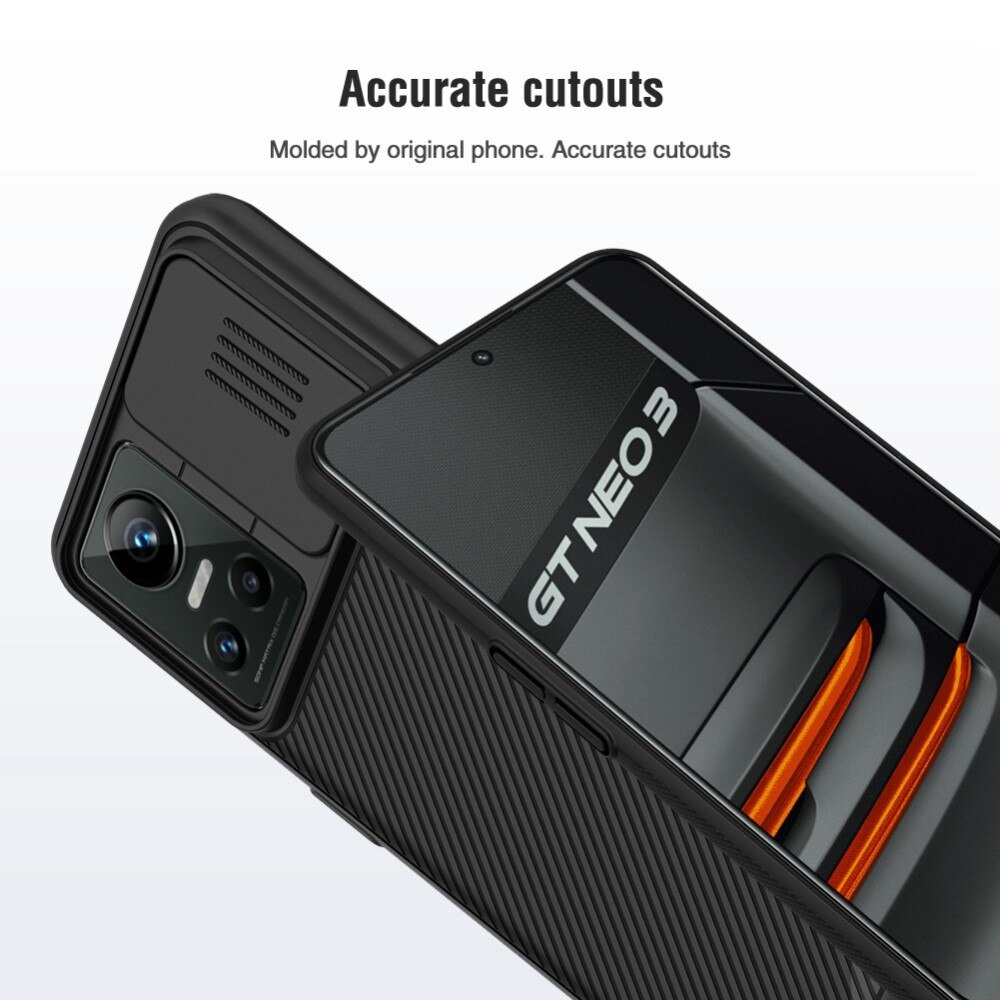 Coque CamShield Realme GT Neo 3, Noir