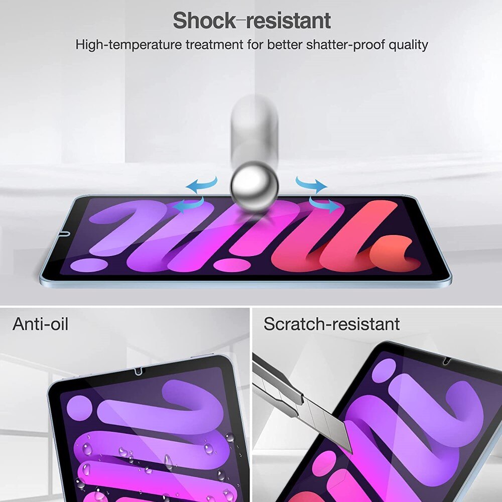 Protecteur d'écran Verre trempé Apple iPad Mini 7th Gen (2024)