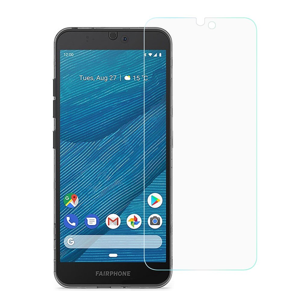 Protecteur d'écran en verre trempé 0.3mm Fairphone 3