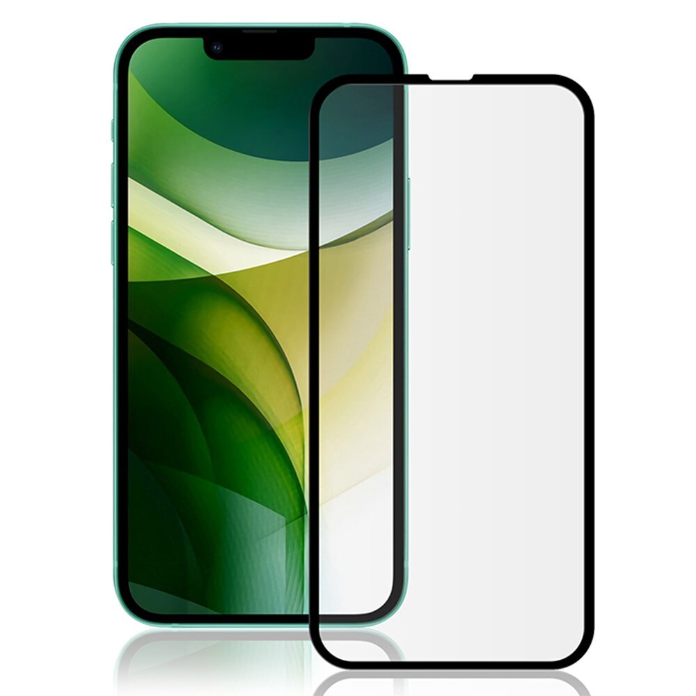 Verre trempé à couverture complète iPhone 13/13 Pro Noir