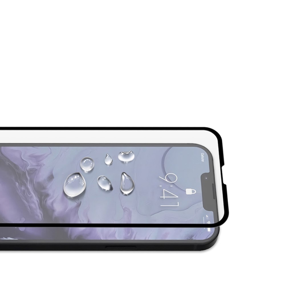 Verre trempé à couverture complète iPhone 13 Pro Max Noir