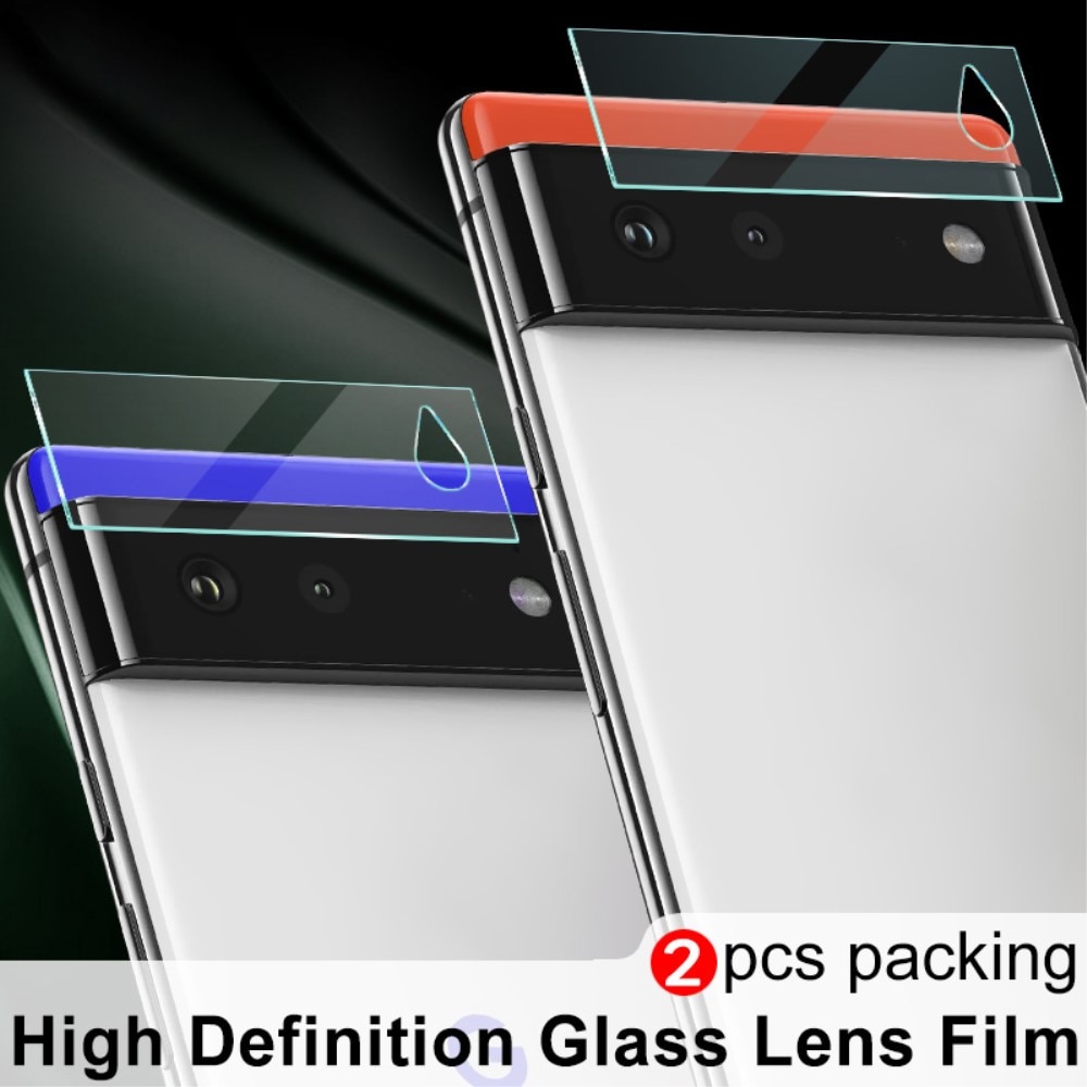 Protections pour lentille en verre trempé (2 pièces) Google Pixel 6