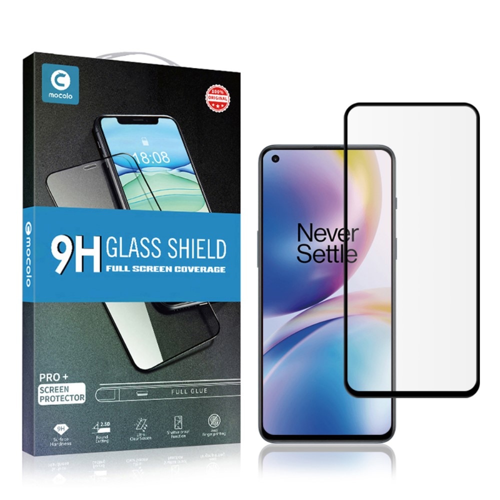 Verre trempé à couverture complète OnePlus Nord 2 5G Noir