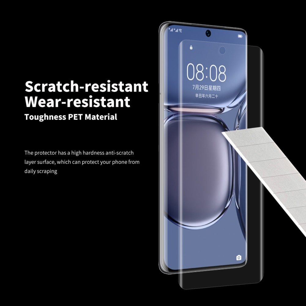 Protecteur d'écran incurve a couverture complète Huawei P50 Pro