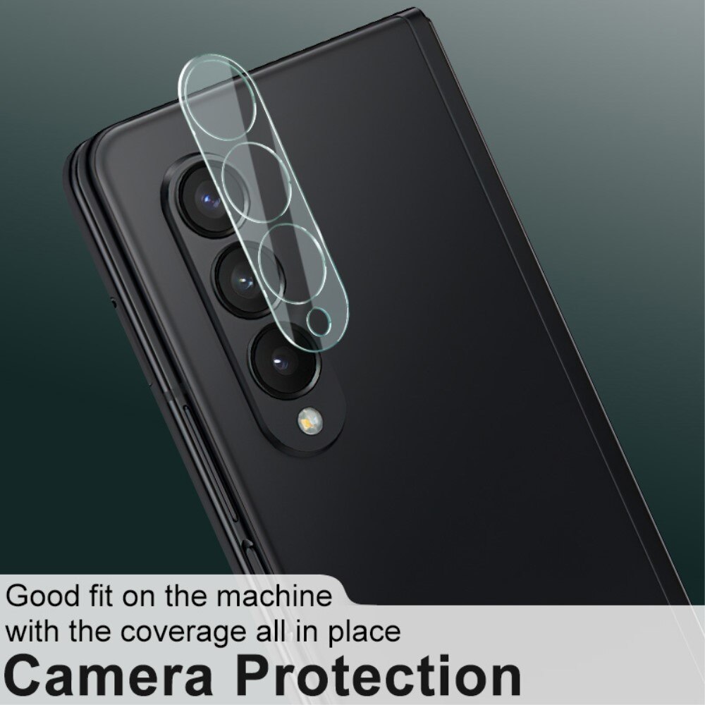 Protecteur de lentille en verre trempé 0,2 mm Samsung Galaxy Z Fold 3, Transparent