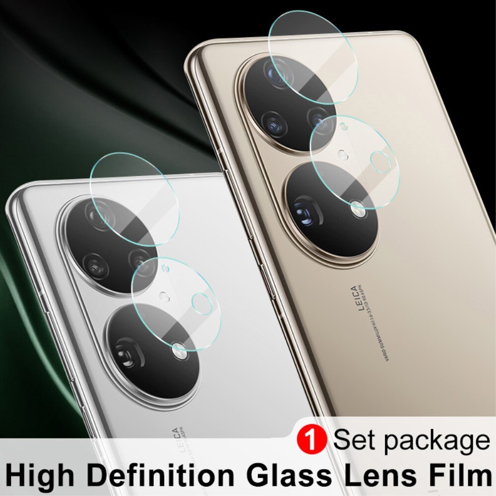 Protecteur de lentille en verre trempé 0,2 mm Huawei P50 Pro, Transparent