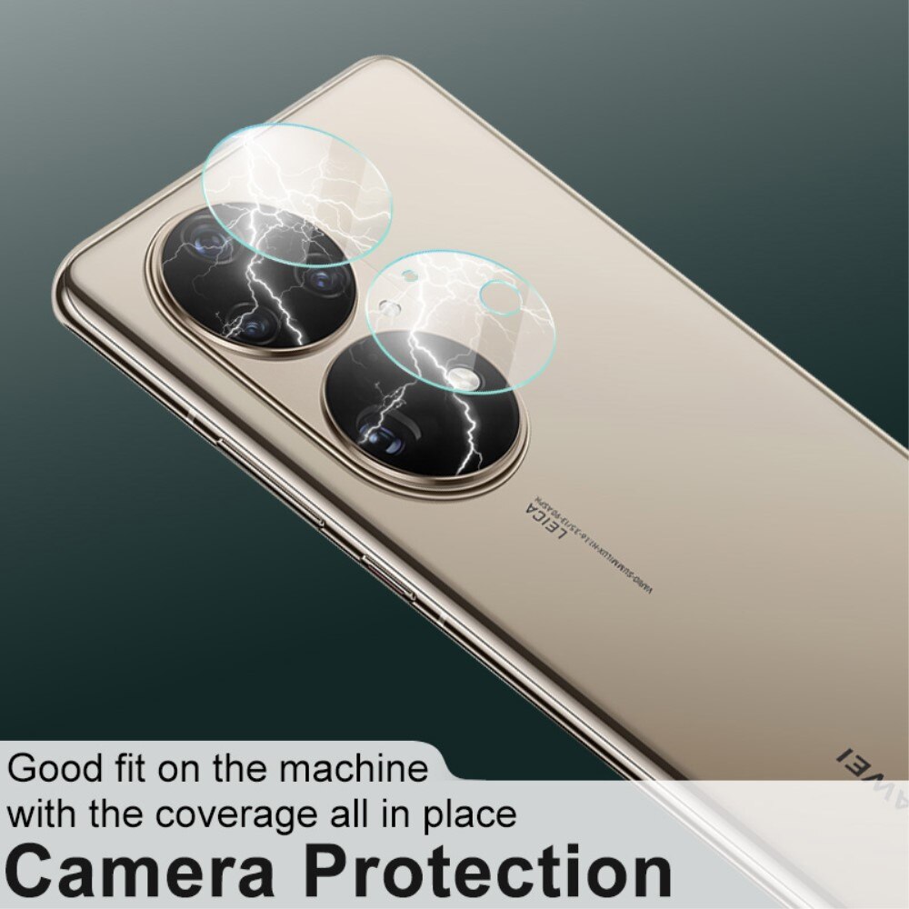 Protecteur de lentille en verre trempé 0,2 mm Huawei P50 Pro, Transparent