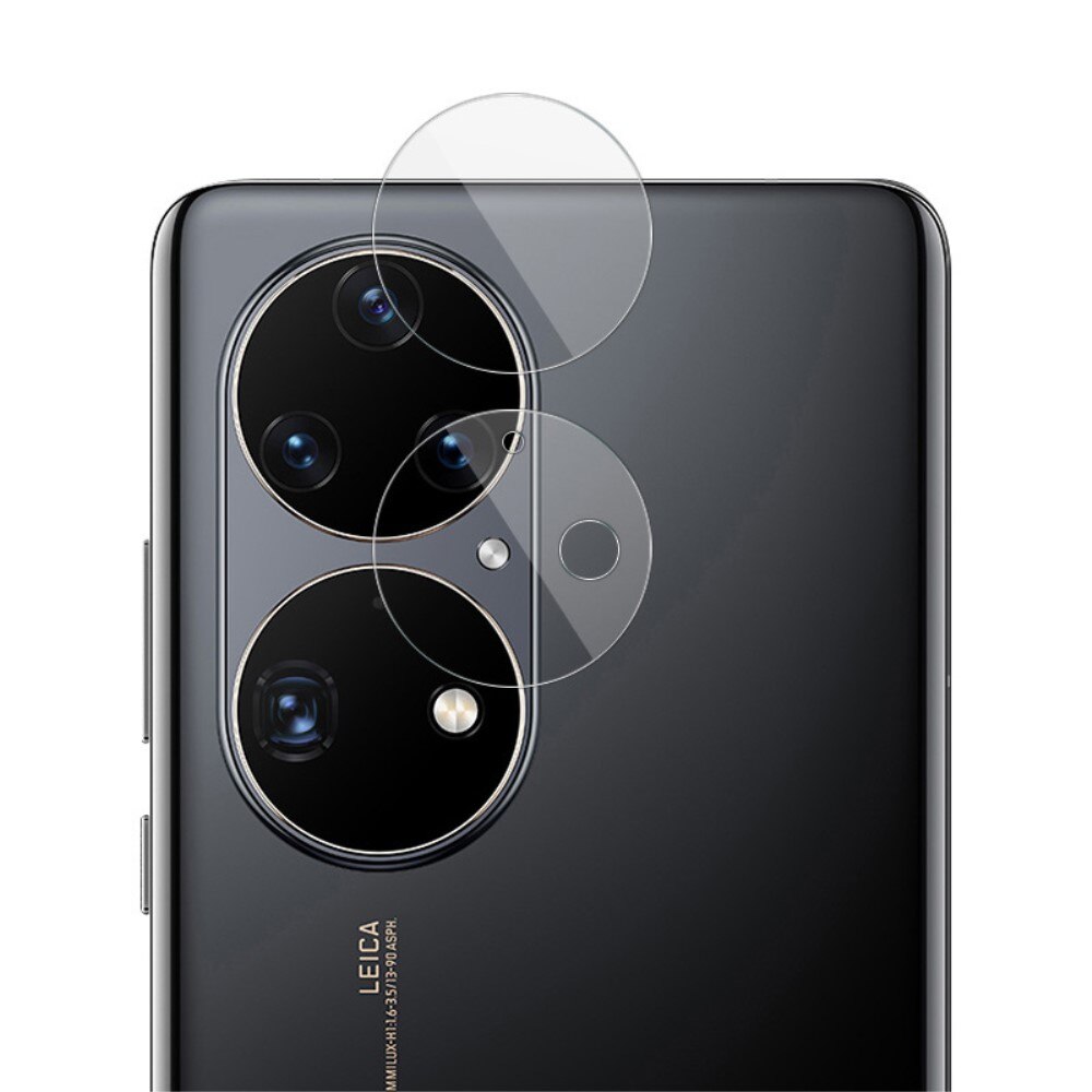 Protecteur de lentille en verre trempé 0,2 mm Huawei P50 Pro, Transparent