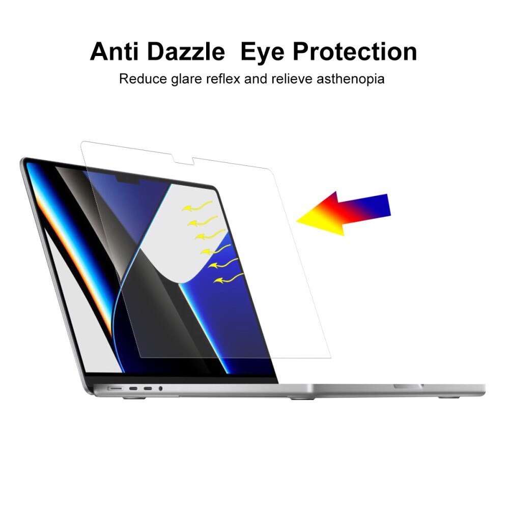 Protecteur d'écran MacBook Pro 16.2 2021/2022/2023 Transparent