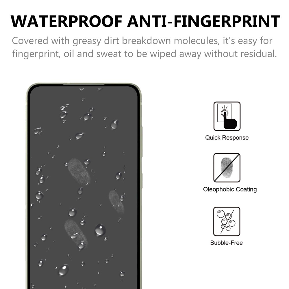 Verre trempé à couverture complète Samsung Galaxy S22 Noir