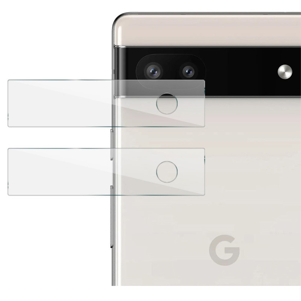 Protections pour lentille en verre trempé (2 pièces) Google Pixel 6a