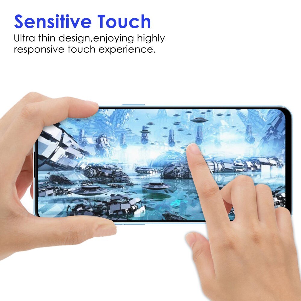 Verre trempé à couverture complète Samsung Galaxy A73 5G Noir