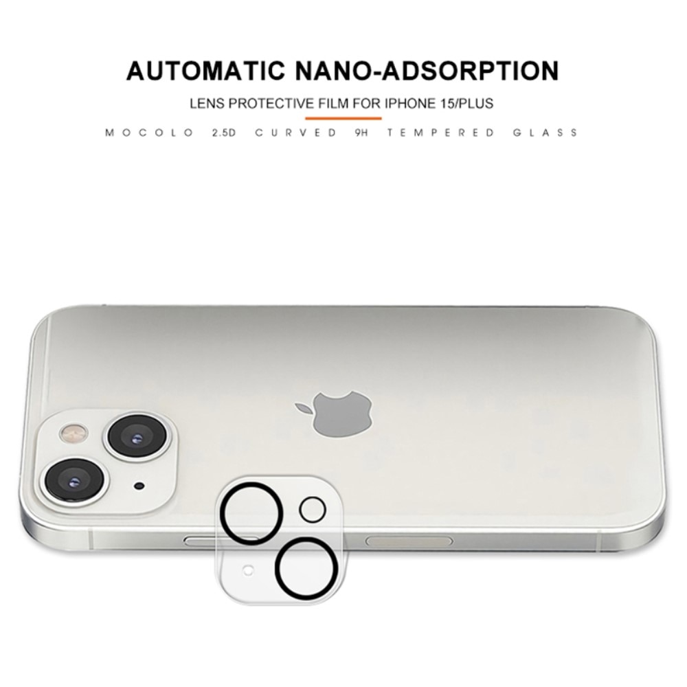 Protecteur de caméra en verre trempé 0.2mm iPhone 15 Plus