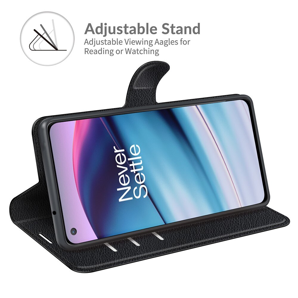 Coque portefeuille OnePlus Nord CE 5G Noir