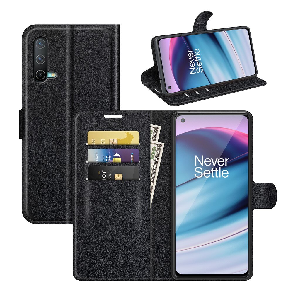 Coque portefeuille OnePlus Nord CE 5G Noir