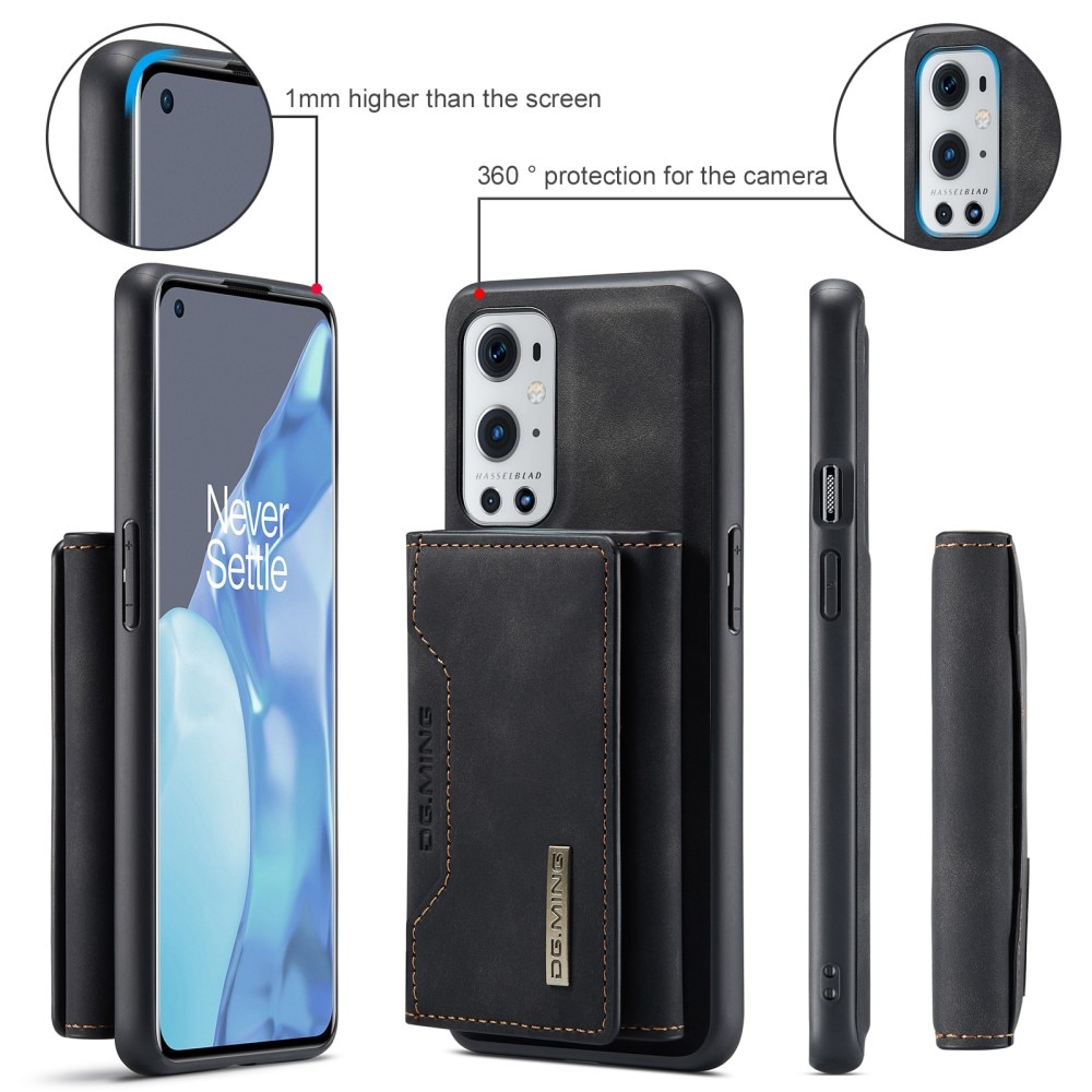 Coque Magnetic Card Slots OnePlus 9 Pro Black