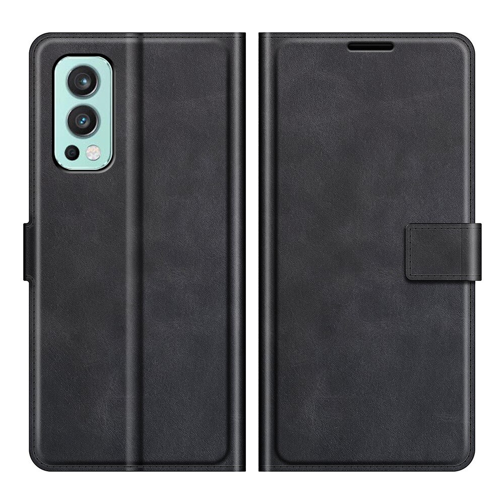 Étui portefeuille Leather Wallet OnePlus Nord 2 5G Black