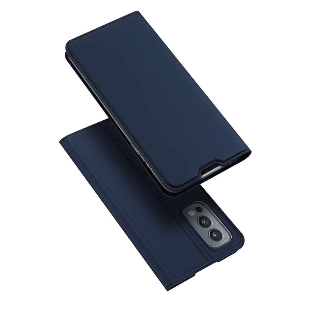 Étui portefeuille Skin Pro Series  OnePlus Nord 2 5G, Bleu