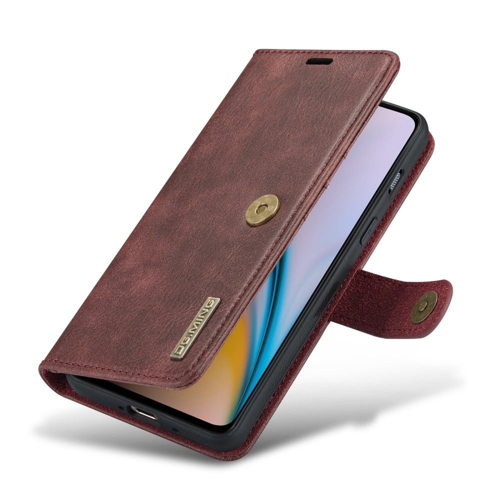 Étui portefeuille Magnet Wallet  OnePlus Nord 2 5G, Red