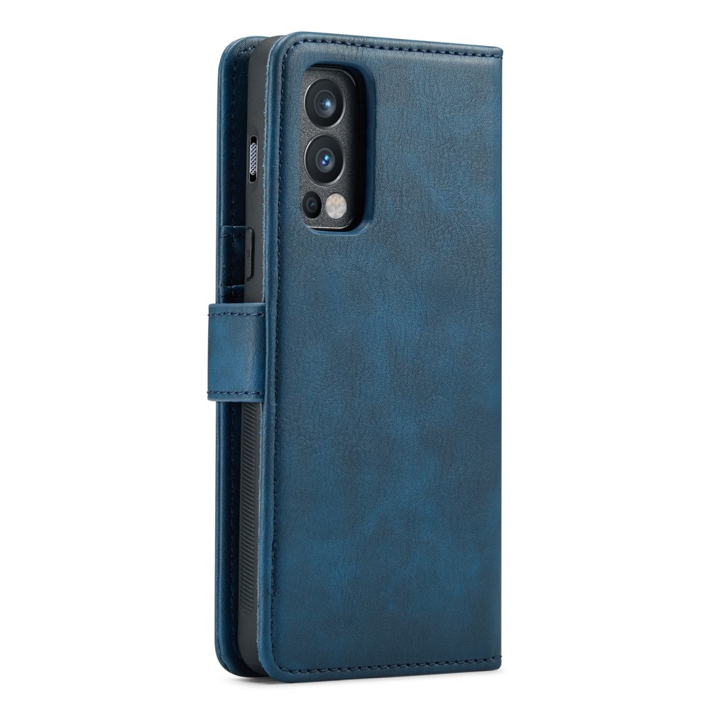 Étui portefeuille Magnet Wallet OnePlus Nord 2 5G Blue