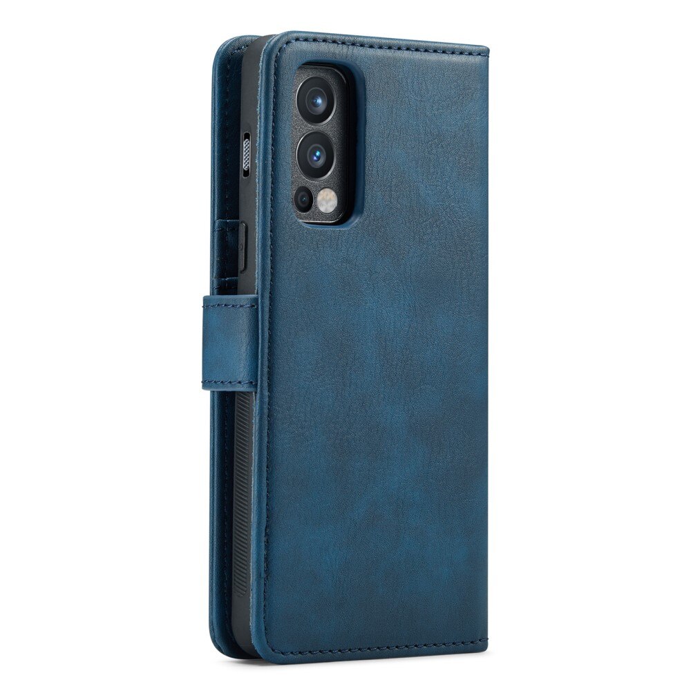 Étui portefeuille Magnet Wallet  OnePlus Nord 2 5G, Blue